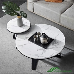 Bàn Trà Đôi Sofa Mặt Đá Đẹp - BT 58