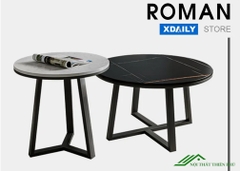 Bàn Trà Đôi Sofa Mặt Đá Đẹp - BT 58