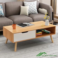 Bàn trà sofa dáng chân cao hiện đại - BT 35