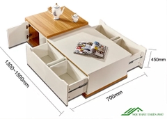 Bàn trà gỗ công nghiệp hiện đại - BT 39