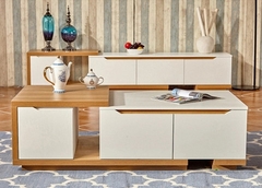 Bàn trà gỗ công nghiệp hiện đại - BT 39