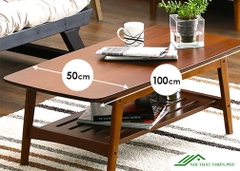 Bàn trà gỗ sồi tự nhiên đẹp - BT 48