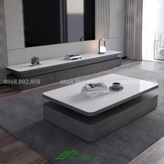 Bàn trà mặt đá hiện đại hình chữ nhật - BT 103