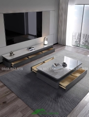 Bàn trà mặt đá hiện đại hình chữ nhật - BT 103