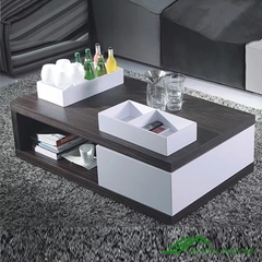 Bàn trà ngăn kéo xoay đẹp - BT 31