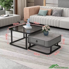 Bàn trà phòng khách phong cách hiện đại - BT 76
