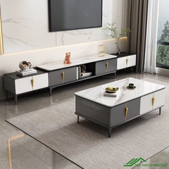 Bàn trà sofa mặt đá cao cấp - BT 83