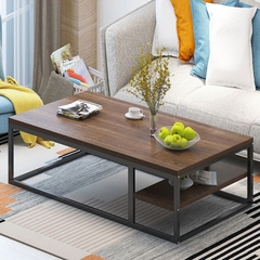 Bàn trà sofa mặt gỗ đẹp - BT 52