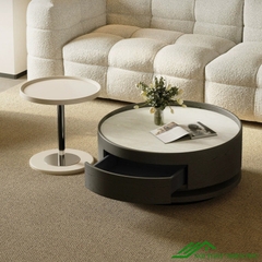 Mẫu bàn trà hình tròn phòng khách - BT 90