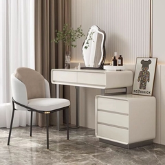 Bàn trang điểm gỗ nguyên khối sang trọng - TD 37