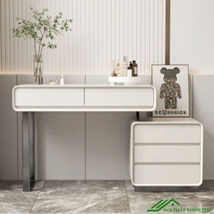 Bàn trang điểm gỗ nguyên khối sang trọng - TD 37