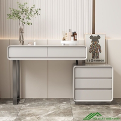 Bàn trang điểm gỗ nguyên khối sang trọng - TD 37