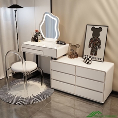 Bàn trang điểm hiện đại tích hợp tủ kéo 3 ngăn - TD 44