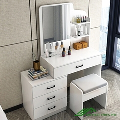 Bàn trang điểm màu trắng đẹp - TD 17
