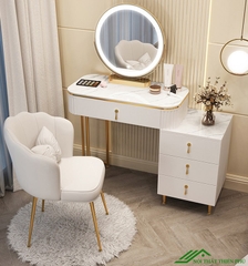 Bàn trang điểm nhập khẩu phong cách Bắc Âu - TD 38