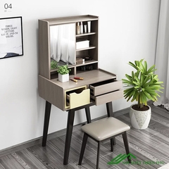 Bàn trang điểm nhỏ gọn nhiều kệ để đồ - TD 28