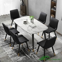 Bộ bàn ăn 4 ghế Loft cao cấp - BA 37