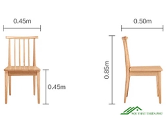 Bộ bàn ăn gỗ sồi chất lượng cao - BA 82