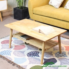 Bàn trà gỗ sồi đẹp giá rẻ - BT 02