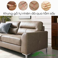 Ghế Sofa Văng Da Giá Rẻ Hiện Đại- SF 36