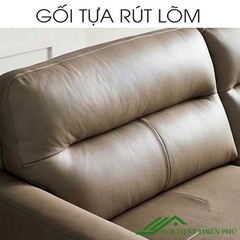 Ghế Sofa Văng Da Giá Rẻ Hiện Đại- SF 36
