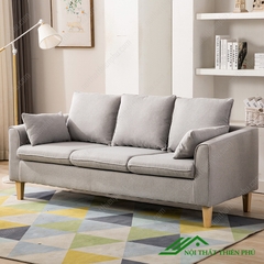 Sofa Văng Gỗ Tự Nhiên Bọc Nỉ - SF 01