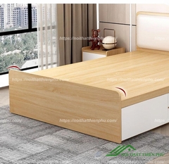 Giường 1m2 bọc đệm 3 ngăn kéo - GN 09