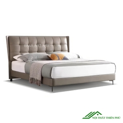 Giường ngủ bọc da sang trọng - BD 25