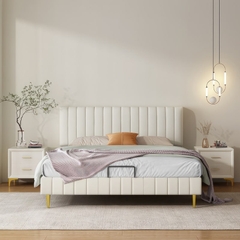 Giường ngủ bọc nệm cao cấp - BD 09