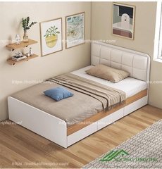 Giường ngủ bọc đệm 1m2 - GN 10