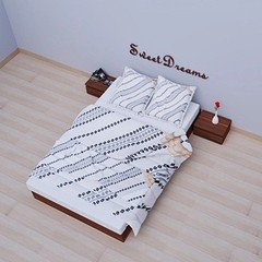 Giường Ngủ Decor Không Đầu 1m6 - GN 36