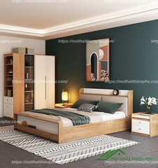 Giường ngủ gỗ hiện đại - GN 47