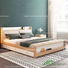 Giường ngủ gỗ hiện đại - GN 47