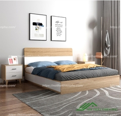 Giường ngủ gỗ MDF kiểu dáng hiện đại - GN 29