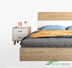 Giường ngủ gỗ MDF kiểu dáng hiện đại - GN 29