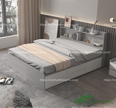 Giường ngủ gỗ nhiều ngăn kéo - GN 49