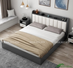 Giường ngủ hiện đại gỗ công nghiệp - GN 84