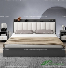 Giường ngủ hiện đại gỗ công nghiệp - GN 15