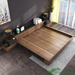 Giường Ngủ Hiện Đại Có Ngăn Kéo Giá Rẻ - GN 64