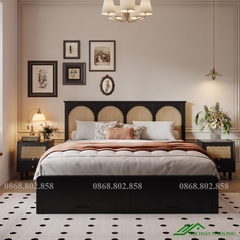 Giường ngủ phong cách Indochine - BD 26