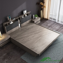 Giường Ngủ Thông Minh Có Kệ Để Đồ 1m6 - GN 67