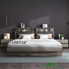 Giường Ngủ Thông Minh Có Kệ Để Đồ 1m6 - GN 67