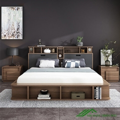 Giường Ngủ Thông Minh Phản Lật Có Kệ Để Đồ - GN 66