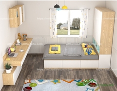 Giường ngủ thông minh liền tủ - GN 18