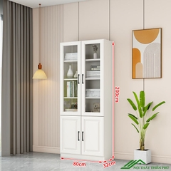 Kệ sách đa năng phòng làm việc - KS 09