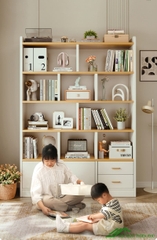 Kệ sách đa năng tiện ích phòng làm việc- KS 08