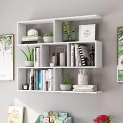 Kệ sách gỗ treo tường 3 tầng - KS 06