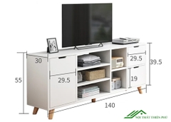 Kệ tivi tiện dụng nhiều ngăn để đồ - TV 40
