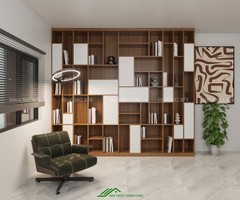 Tủ kệ trang trí đẹp hiện đại - TT 07