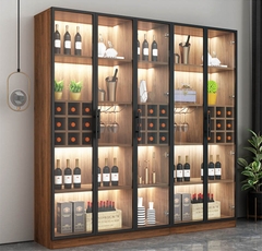 Mẫu tủ rượu 3 cánh hiện đại đa năng - TR 13